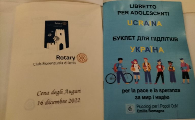 Cena degli auguri di Natale 2022 per il Rotary Club di Fiorenzuola d’Arda